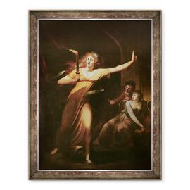 Tablou inramat - Henry Fuseli - Lady Macbeth Somnambulism - - Roveli