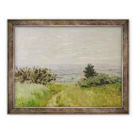 Tablou inramat - Claude Monet - Peisaj, vedere completa a Argenteuil Dealurile din Sannois - - Roveli
