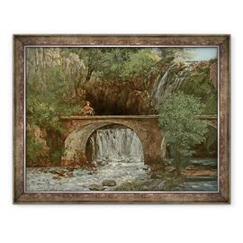 Tablou inramat - Gustave Courbet - Marele Podul - - Roveli