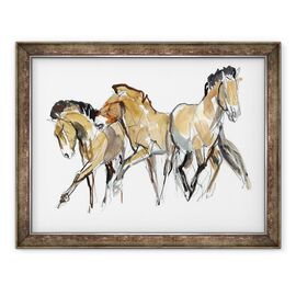 Tablou inramat - Mark Adlington - Mistral Trei Przewalski - - Roveli