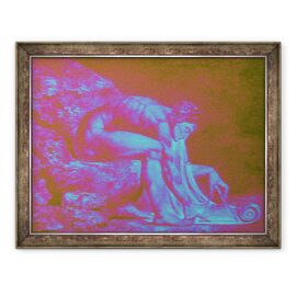 Tablou inramat - Peter McClure - GEOMETRIST, ISAAC NEWTON... PIX-ENTUZIASMAT.2014 - - Roveli