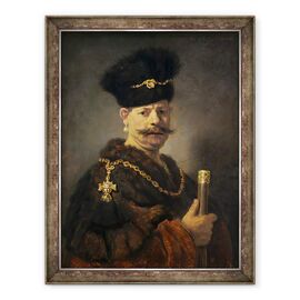 Tablou inramat - Rembrandt Harmensz van Rijn - Un nobil polonez - - Roveli