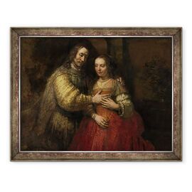 Tablou inramat - Rembrandt Harmensz van Rijn - Mireasa evreiasca - - Roveli