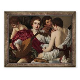 Tablou inramat - Michelangelo Merisi da Caravaggio - Muzicienii - - Roveli