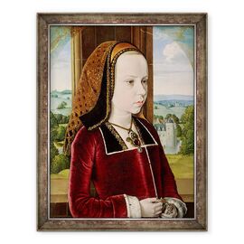 Tablou inramat - Master of Moulins - Portret De Margareta De Austria - - Roveli