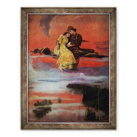 Tablou inramat - Victor Mikhailovich Vasnetsov - Covor zburator - - Roveli