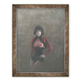 Tablou inramat - Lincoln Seligman - Artiste Fetis - - Roveli