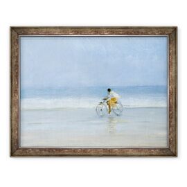 Tablou inramat - Lincoln Seligman - Baiat pe bicicleta II - - Roveli