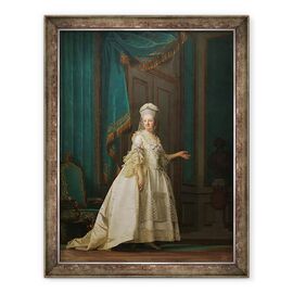 Tablou inramat - Vigilius Erichsen - Regina vaduva Juliane Marie a Danemarcei - - Roveli