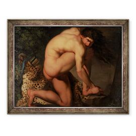 Tablou inramat - Nicolai Abraham Abildgaard - Philoctetes Ranit - - Roveli