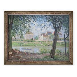 Tablou inramat - Alfred Sisley - Villeneuve-la-Garenne - - Roveli