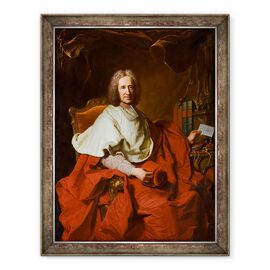 Tablou inramat - Hyacinthe Francois Rigaud - Cardinalul Guillaume Dubois - - Roveli