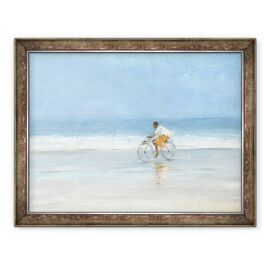 Tablou inramat - Lincoln Seligman - Baiat pe bicicleta 1 - - Roveli