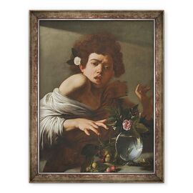 Tablou inramat - Michelangelo Merisi da Caravaggio - Baiat muscat de o soparla - - Roveli