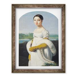 Tablou inramat - Jean Auguste Dominique Ingres - Portret De Mademoiselle Caroline Riviere 1793-1803 - - Roveli