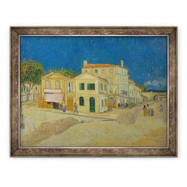 Tablou inramat - Vincent van Gogh - Casa Galbena - - Roveli