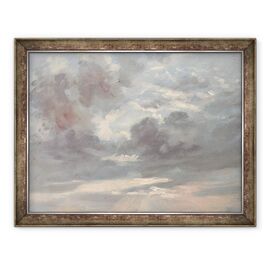 Tablou inramat - John Constable - Studiu cloud, Apus furtunoasa - - Roveli