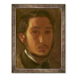 Tablou inramat - Edgar Degas - Autoportret cu guler alb - - Roveli