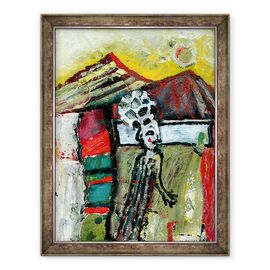 Tablou inramat - Gigi Sudbury - Fotbal in munti, 2015 - - Roveli