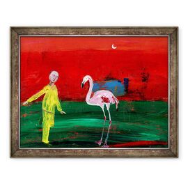 Tablou inramat - Gigi Sudbury - Dupa o vreme a fost usor, 2005 - - Roveli