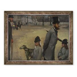 Tablou inramat - Edgar Degas - Place de la Concorde - - Roveli