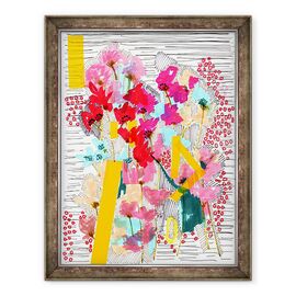 Tablou inramat - Jo Chambers - Doodle Floral 3 - - Roveli