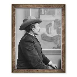 Tablou inramat - French Photographer - Paul Gauguin 1848-1903 in fata panzelor sale - - Roveli