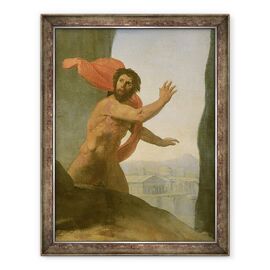 Tablou inramat - Jean Auguste Dominique Ingres - Oedip si Sfinxul II - - Roveli