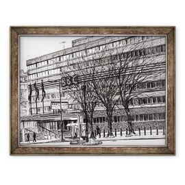Tablou inramat - Vincent Alexander Booth - Vechiul BBC Oxford rutier Manchester, 2011 - - Roveli