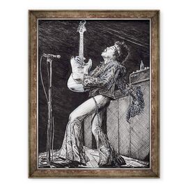 Tablou inramat - Vincent Alexander Booth - Rock Star, 2009 - - Roveli