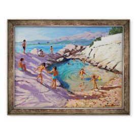 Tablou inramat - Andrew Macara - Piscina mare, Croatia - - Roveli