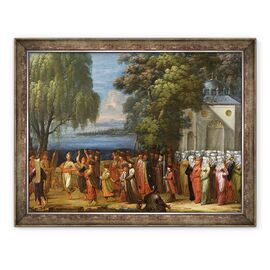 Tablou inramat - Jean Baptiste Vanmour - Nunta Armemian - - Roveli