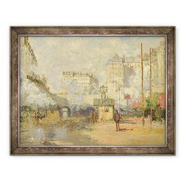 Tablou inramat - Claude Monet - Gare Saint Lazare - - Roveli
