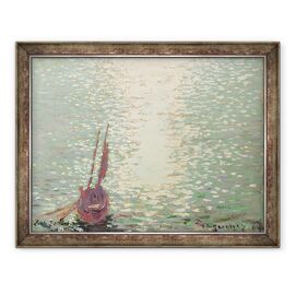 Tablou inramat - Emile Bernard - Douarnenez, Reflectii pe mare - - Roveli
