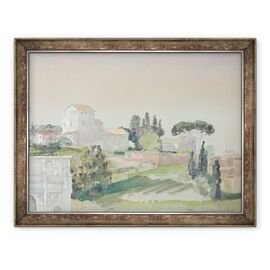 Tablou inramat - Arthur Bowen Davies - Dealul Palatin din Colosseum - - Roveli