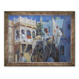Tablou inramat - Sue Wales - Elefant in Jodhpur, 2013 - - Roveli