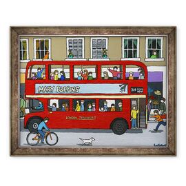 Tablou inramat - Lee Sellers - Autobuz Londra - - Roveli