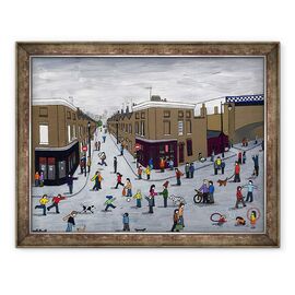 Tablou inramat - Lee Sellers - Strada Roupell, 2015 - - Roveli