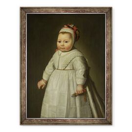 Tablou inramat - Scoala olandeza - Portret De Jacoba Bontemantel - - Roveli