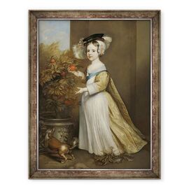 Tablou inramat - Adriaen Hanneman - William al III-lea, Print de Orange, ca un copil - - Roveli
