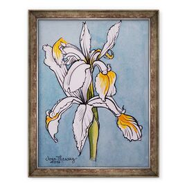 Tablou inramat - Joan Thewsey - Doua Iris, 2001 - - Roveli
