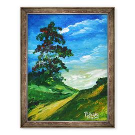 Tablou inramat - Patricia Brintle - Vechiul stejar - - Roveli