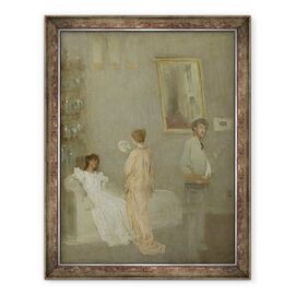 Tablou inramat - James Abbott McNeill Whistler - Artistul din studioul sau - - Roveli