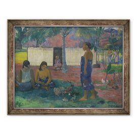 Tablou inramat - Paul Gauguin - De ce esti suparat? Nu Te Aha Oe Riri - - Roveli