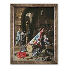 Tablou inramat - David Teniers the Younger - Garda - - Roveli