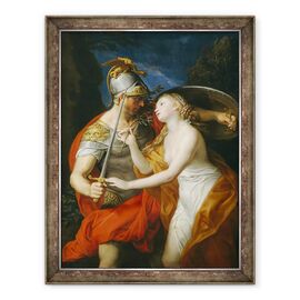 Tablou inramat - Pompeo Girolamo Batoni - Pace si razboi - - Roveli