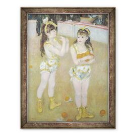 Tablou inramat - Pierre Auguste Renoir - Acrobati la Cirque Fernando, Francisca si Angelina Wartenberg - - Roveli