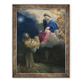 Tablou inramat - Lodovico Carracci - Viziunea Sfantului Francisc - - Roveli