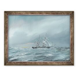 Tablou inramat - Vincent Alexander Booth - Mary Celeste in deriva 5 decembrie 1872, 2016 - - Roveli
