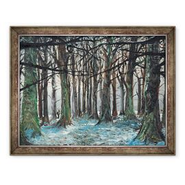 Tablou inramat - Vincent Alexander Booth - Cerbul si Runner Lyme Park, 2016 - - Roveli